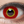 Load image into Gallery viewer, Red and yellow contact lenses (two pieces) YC22050
