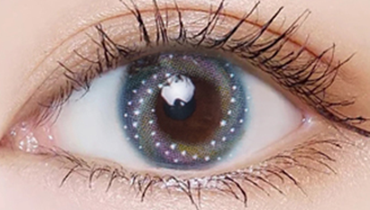 Blue contact lenses (two pieces) YC22073