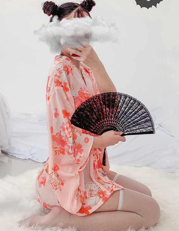 Sexy fox kimono pajamas yc22234