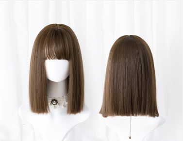 Lolita long straight hair wig yc22251