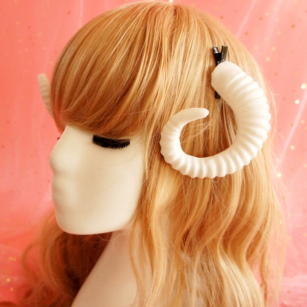 Lolita Rose Croissant Hair Clip yc22282