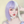 Load image into Gallery viewer, Purple White Gradient Wig yc22281
