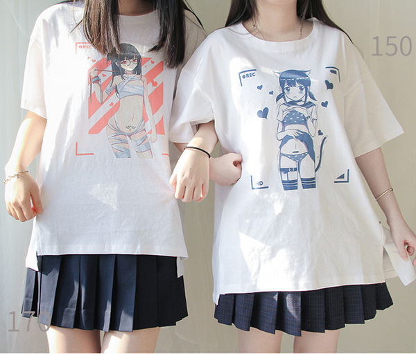 Japanese anime T-shirt yc22323
