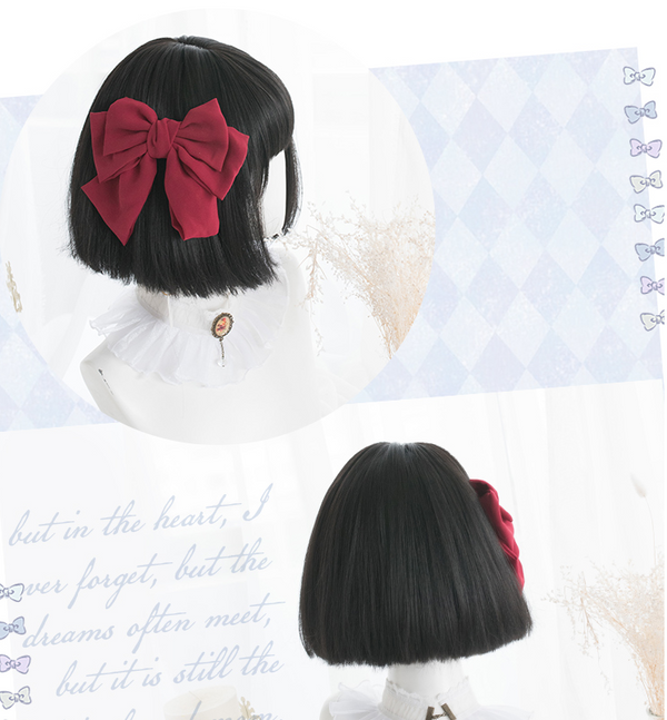 Lolita Short black hair yc22372