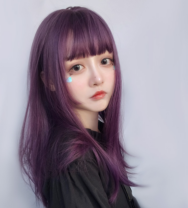 Harajuku purple wig yc22399