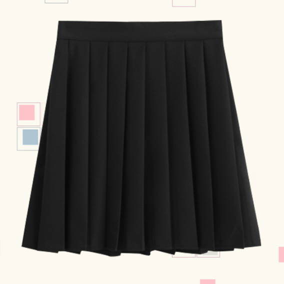 Japanese uniform pleated skirt yc22482