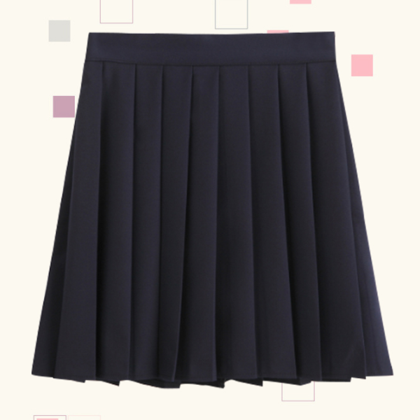 Japanese uniform pleated skirt yc22482