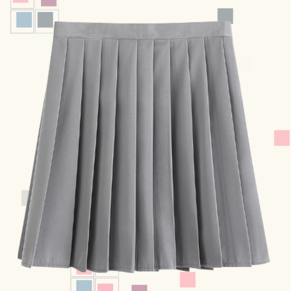 Japanese uniform pleated skirt yc22482