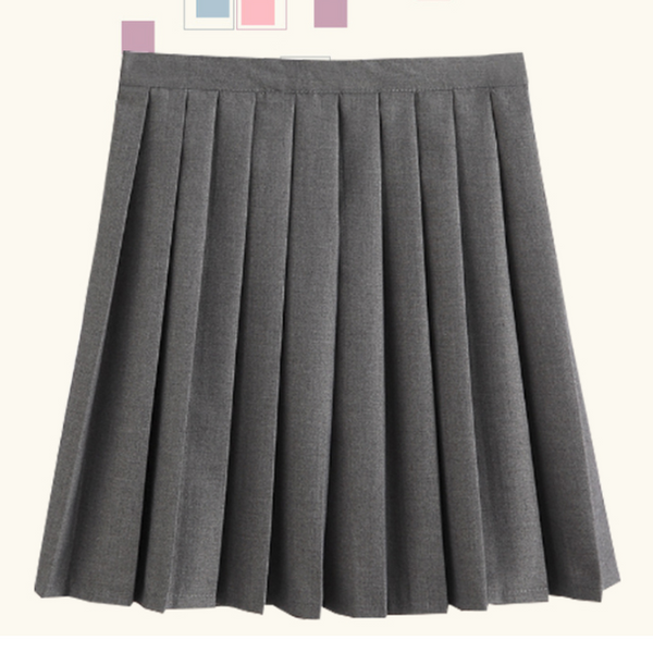 Japanese uniform pleated skirt yc22482