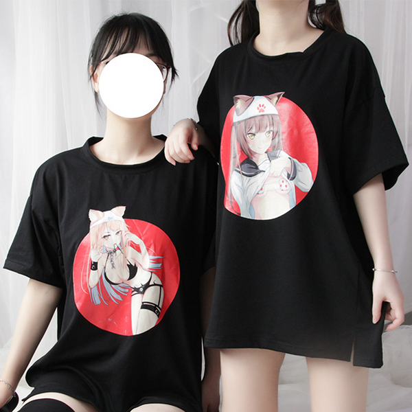 Harajuku Anime Girl T-Shirt yc22516