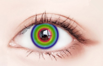 COSplay Rainbow Contacts Lens£¨Two Piece) yc225581