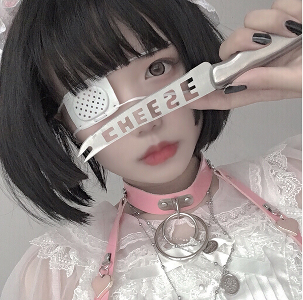 Lolita Black Short Wig yc22655
