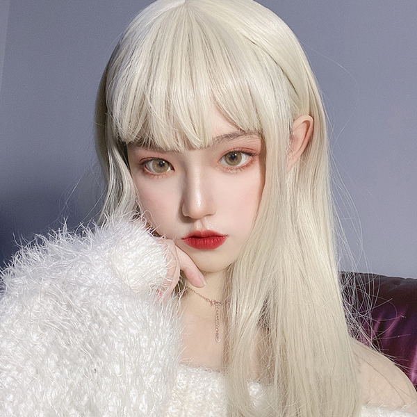 Pre-sale£ºlolita gold straight hair wig yc22662