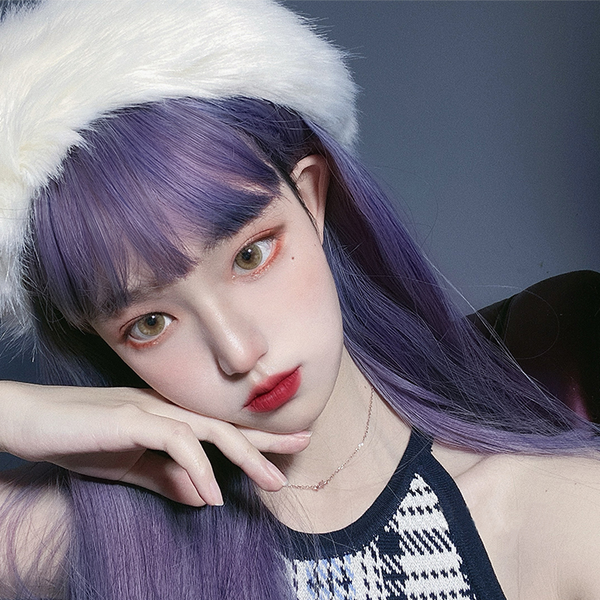 lolita purple wig yc22664