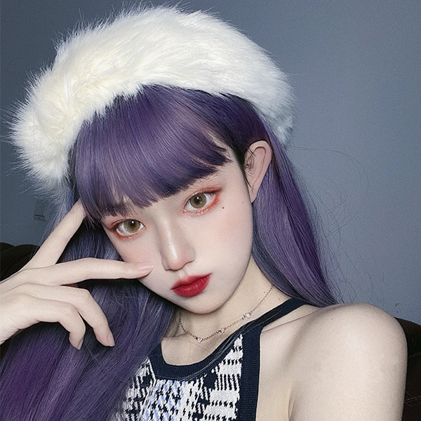 lolita purple wig yc22664