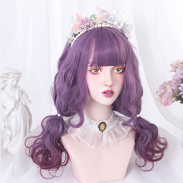 lolita purple Gradient wig yc22709