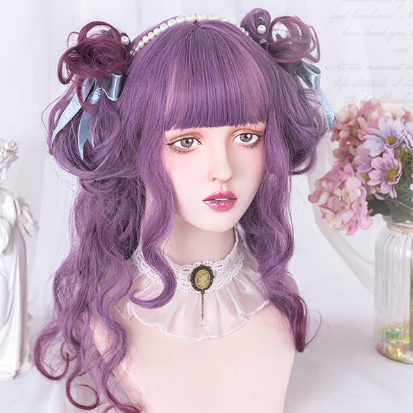 lolita purple Gradient wig yc22709