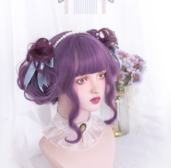 lolita purple Gradient wig yc22709