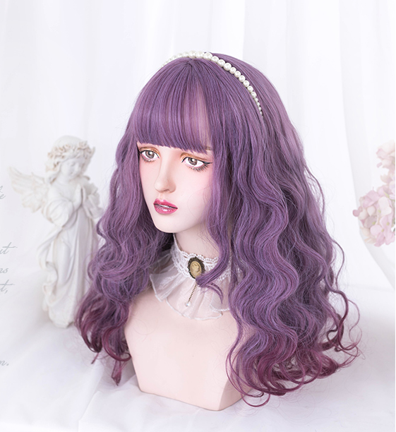 lolita purple Gradient wig yc22709