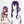Load image into Gallery viewer, Pre-sale:Toilet-Bound Hanako-kun Akane Aoi cosplay wig yc22742
