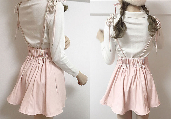 Cute pink skirt yc22782