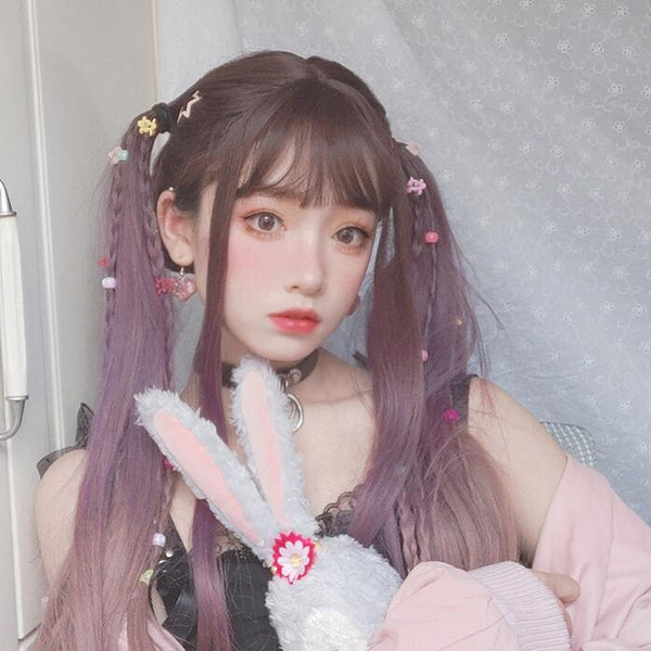 Harajuku long curly wig yc23004