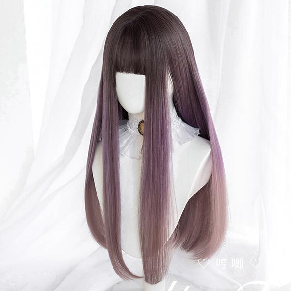 Harajuku long curly wig yc23004