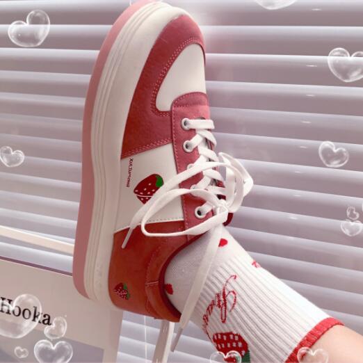 lolita strawberry shoe YC23703
