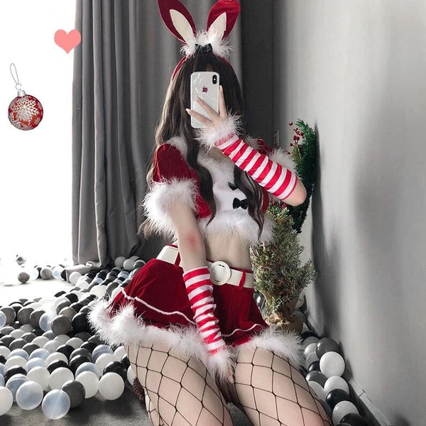 Sexy Christmas Maid Outfit YC23710