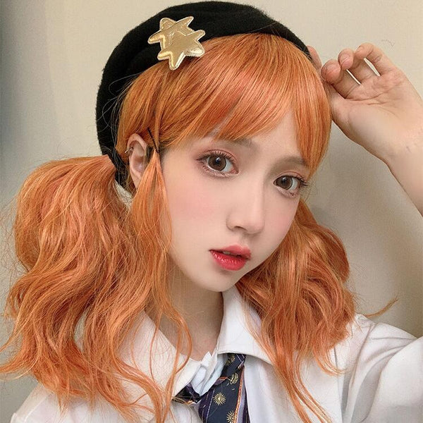 lolita Halloween orange wig yc23766