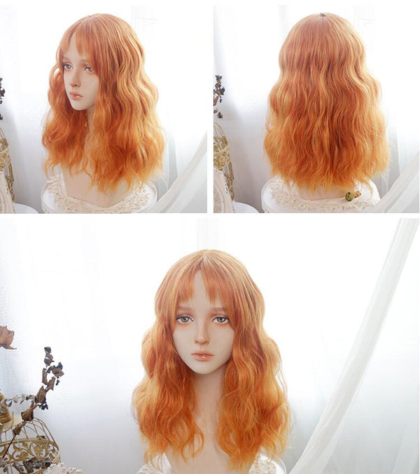 lolita Halloween orange wig yc23766