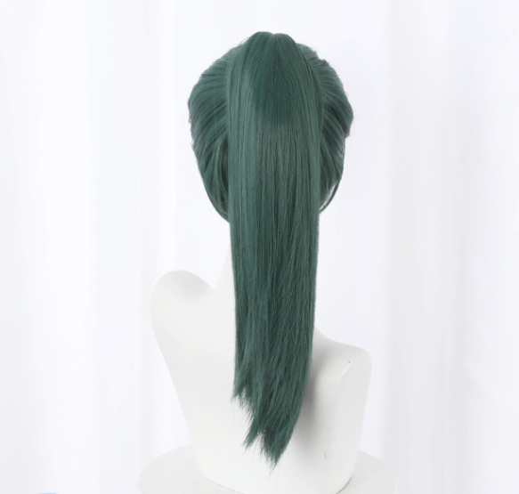 Jujutsu Kaisen green cosplay wig yc23839