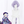 Load image into Gallery viewer, Genshin Impact gray purple cosplay wig YC23894

