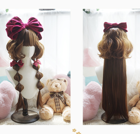 Lolita Jellyfish Head Curly Wig yc50143