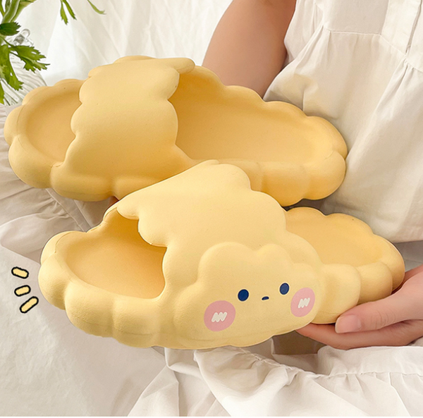 Cute cloud home non-slip slippers yc50151