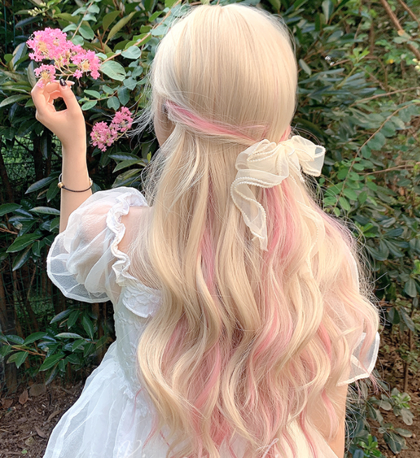 lolita highlights long curly wig yc50196