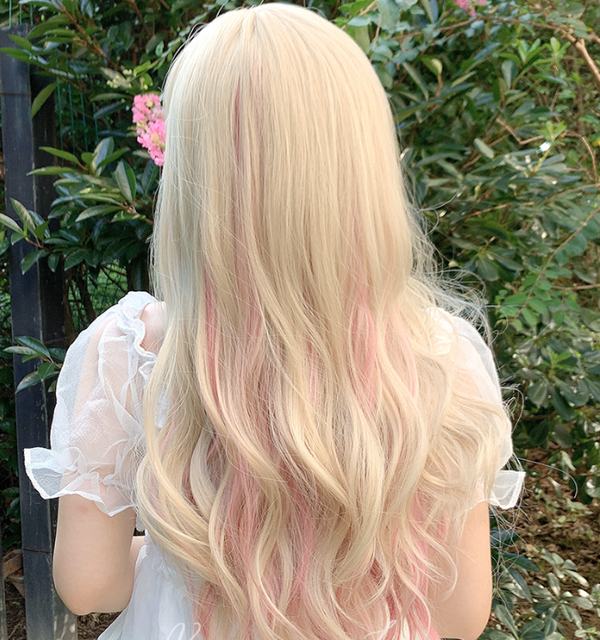 lolita highlights long curly wig yc50196