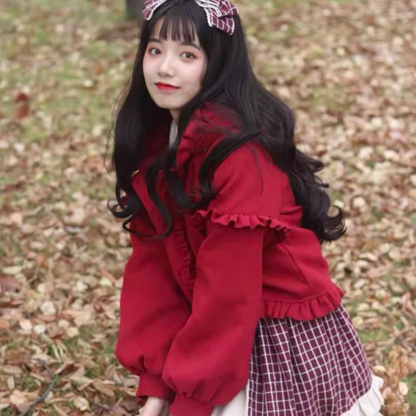 lolita woolen coat yc50238