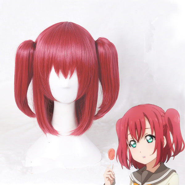 cos red wigs yc20572