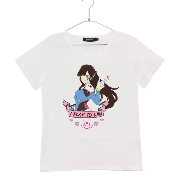 Lolita D.Va Short Sleeve T-Shirt     YC21487