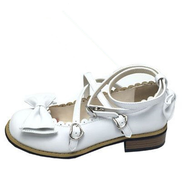 Lolita bow cute princess flats YC20242