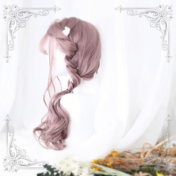 Harajuku Lolita Long Roll Air Bangs Wig YC40017