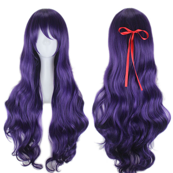 Cosplay purple curly wig YC20369