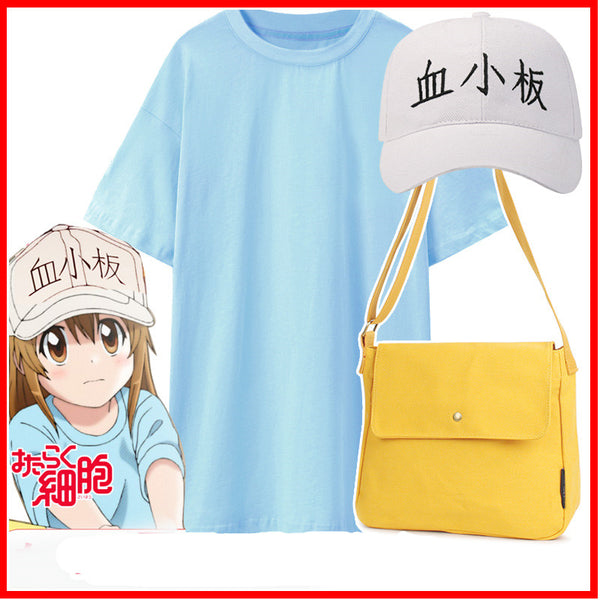 Platelet COS hat + T-shirt + bag + whistle YC20316