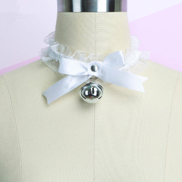 Harajuku lace bell Neck ring YC20190