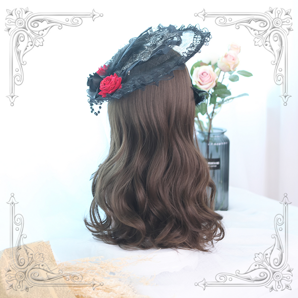 Lolita cos brown wig yc20532