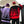 Load image into Gallery viewer, Flame red purple sweater yc22329

