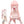 Load image into Gallery viewer, Cosplay DARLING in the FRANXX pink wig YC24402
