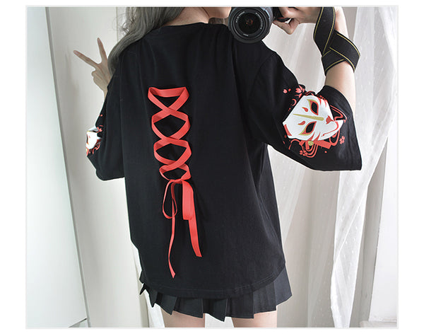 Cute Fox Strappy T-Shirt YC20085