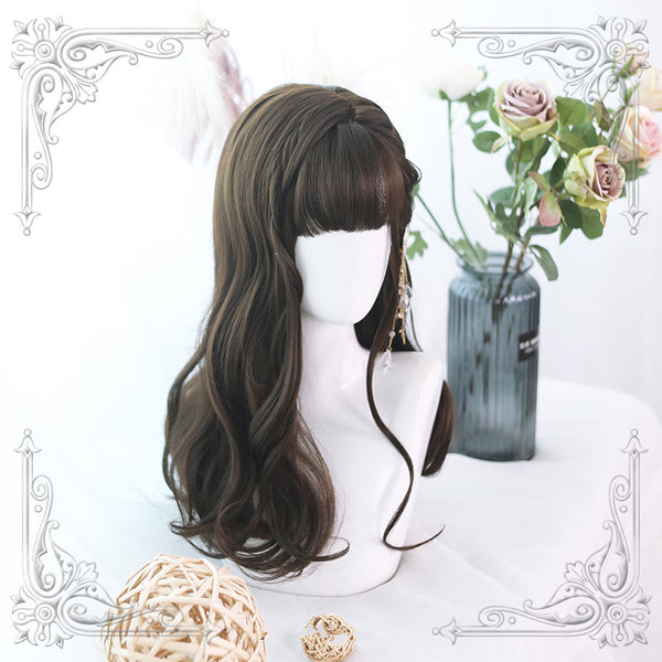 Lolita cos brown wig yc20532